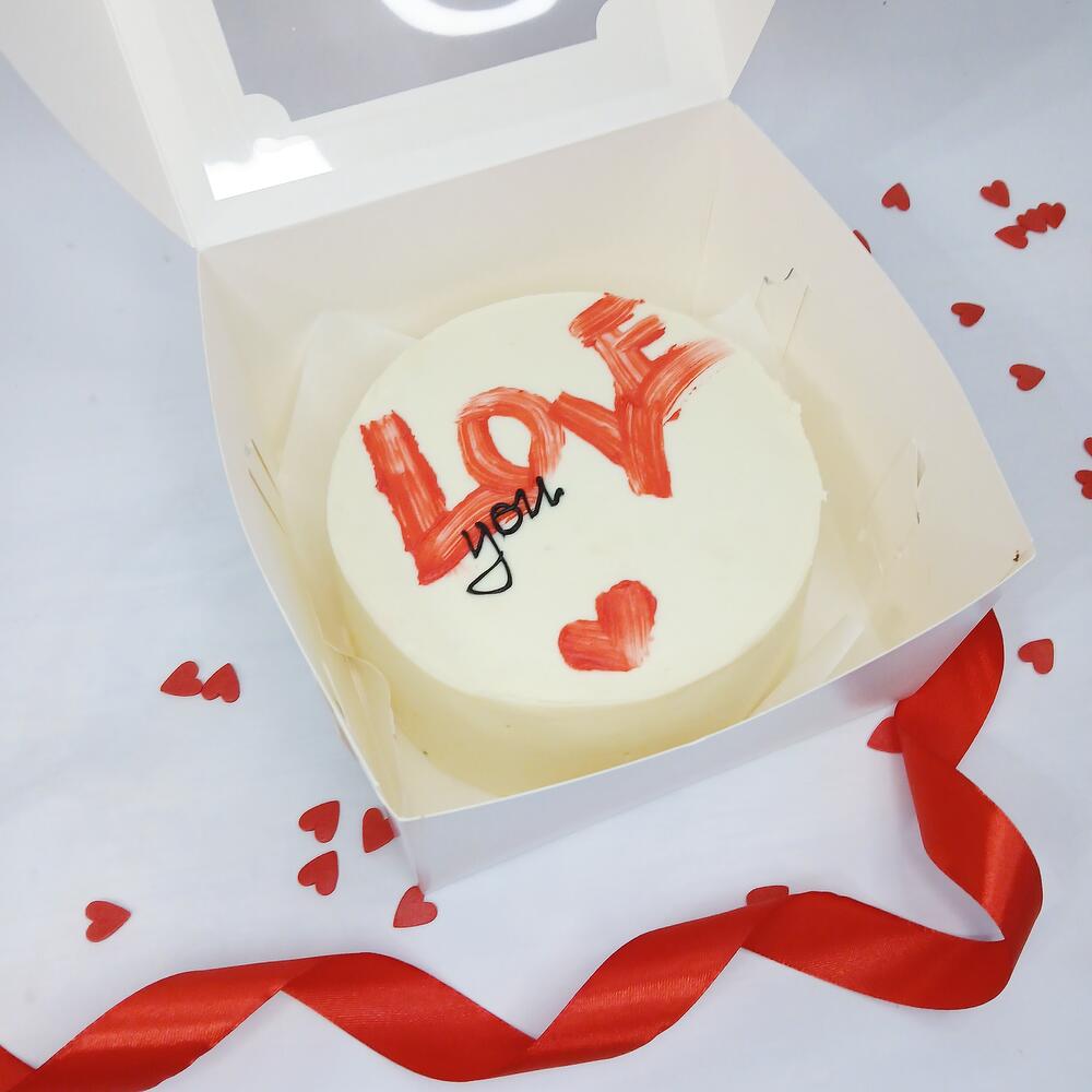 Бенто торт (большой)love you (люблю)