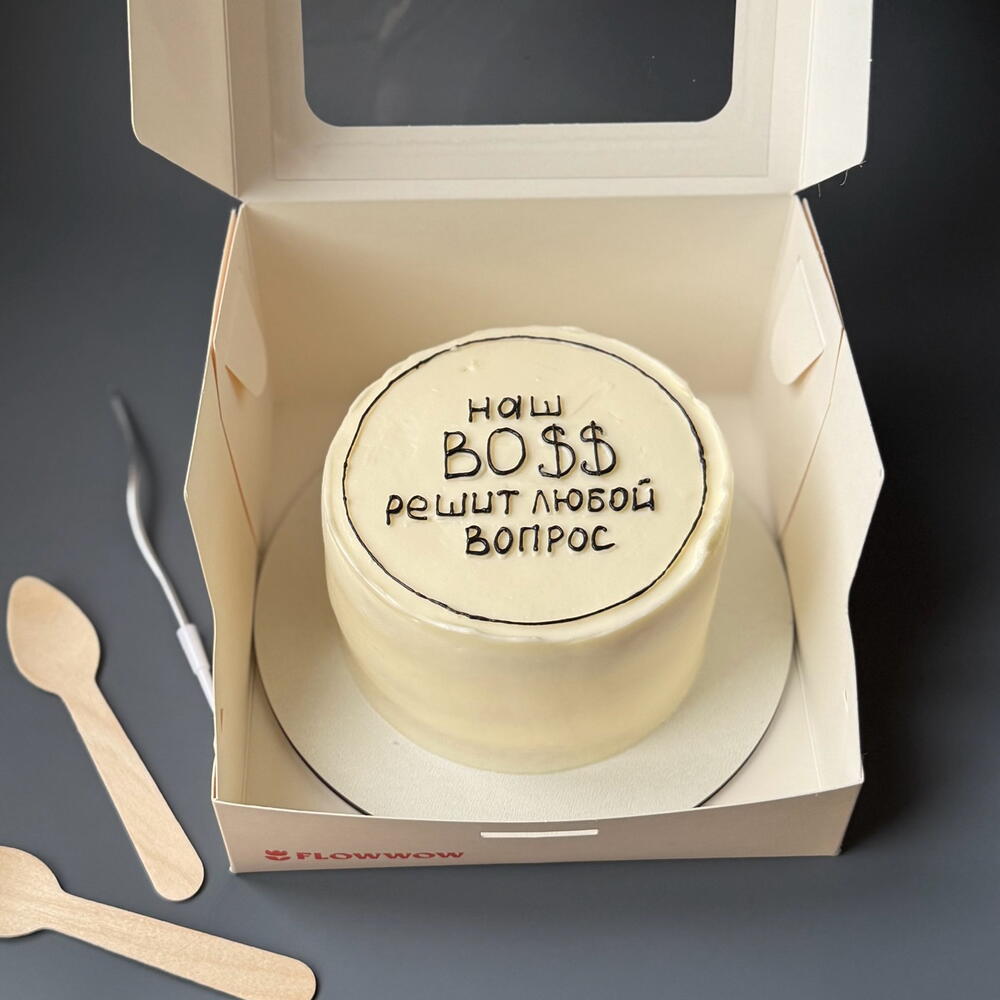 Бенто торт BOSS