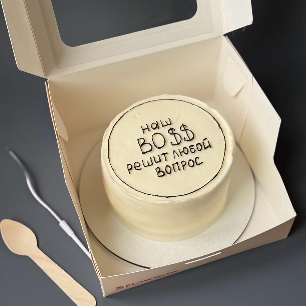 Бенто торт BOSS