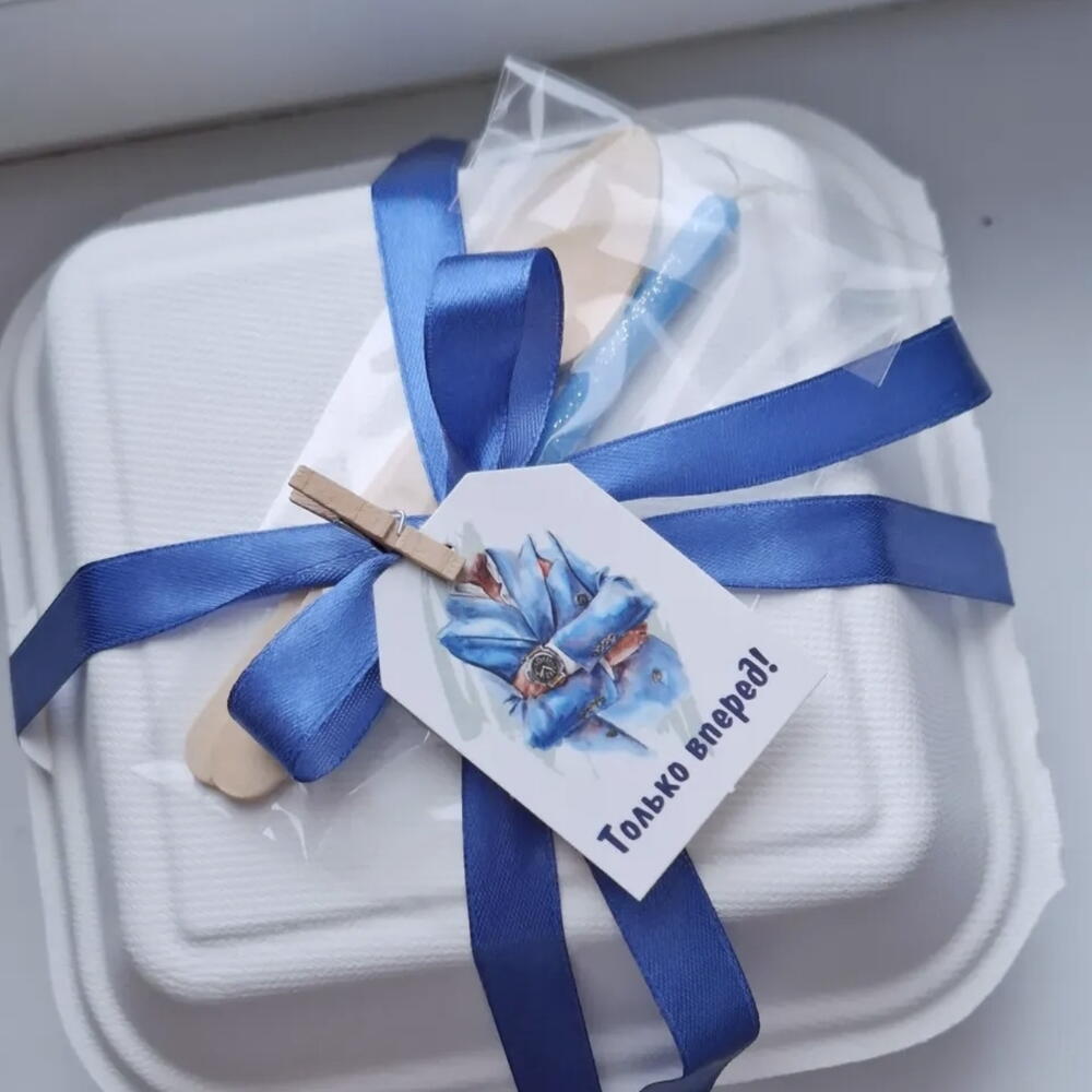 Бенто-торт BOSSday на день рождения начальнику, боссу