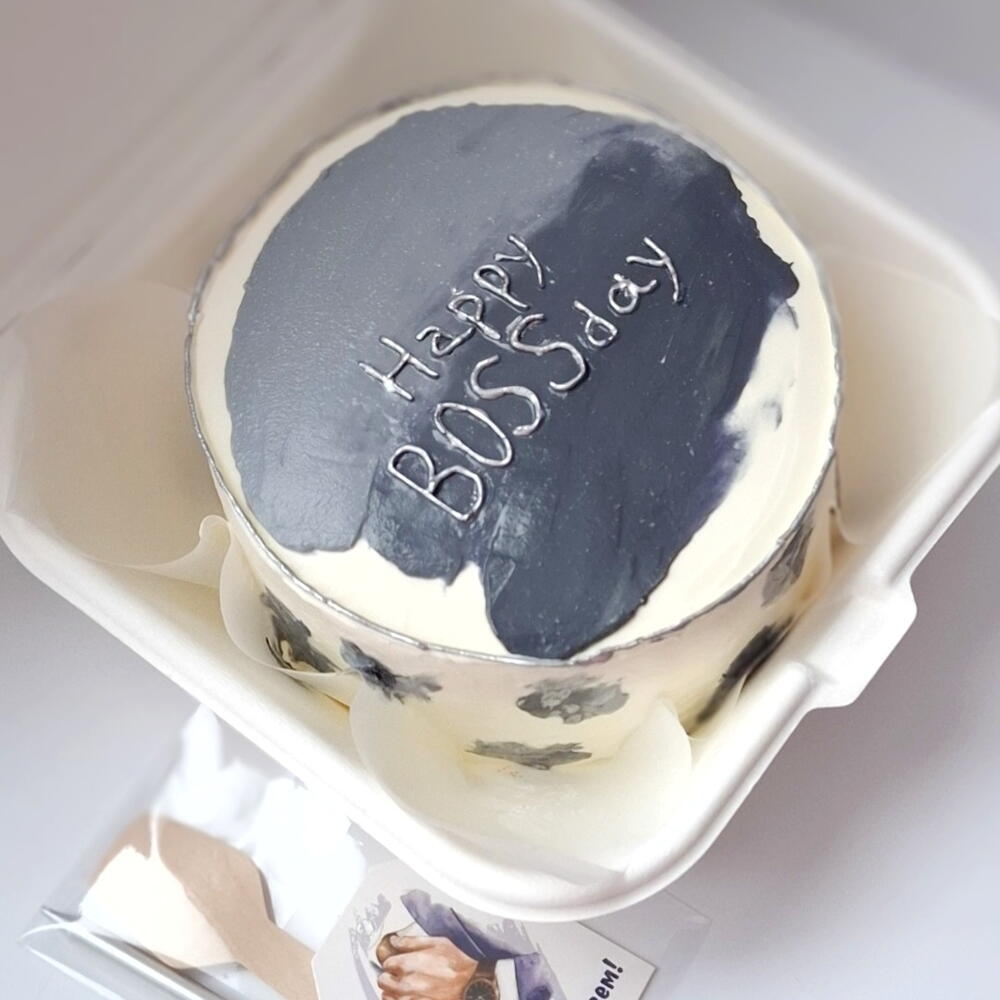 Бенто-торт BOSSday на день рождения начальнику, боссу