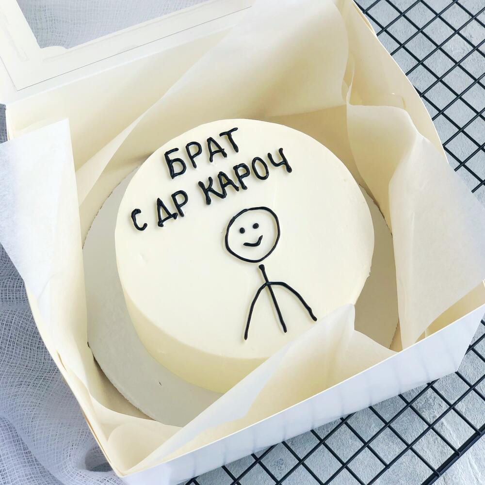 Бенто торт Брат
