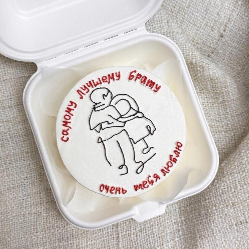 Бенто торт «Брату»