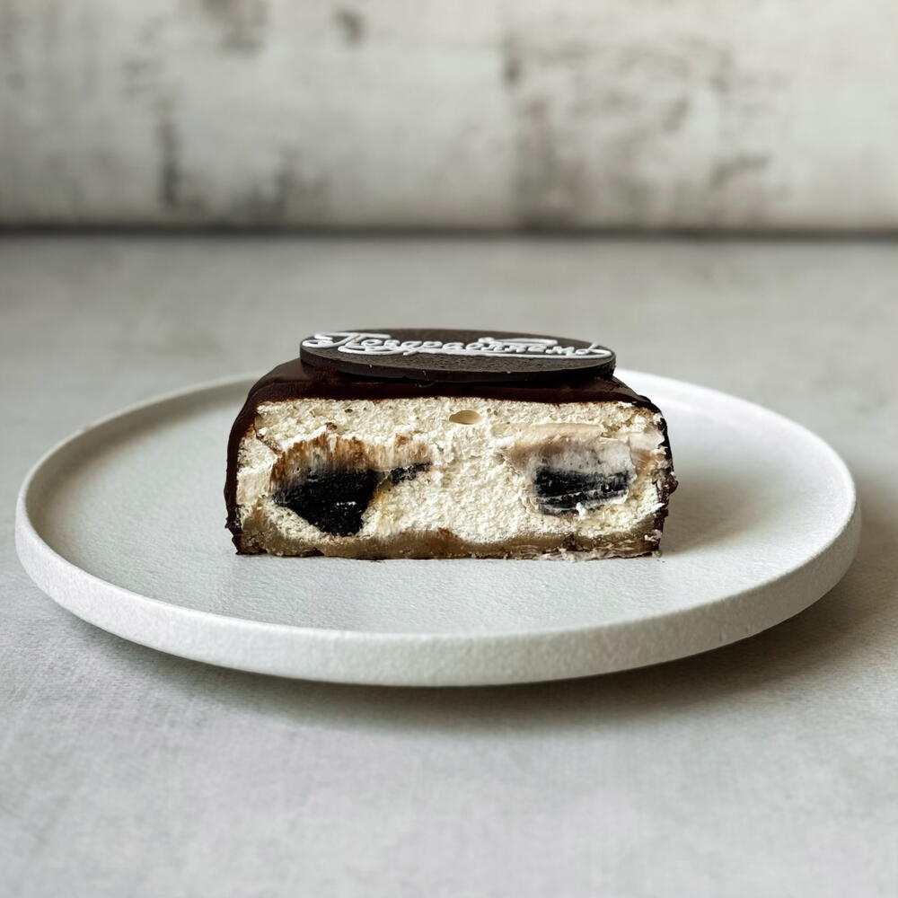 Бенто-торт брауни-карамель "Поздравляем"