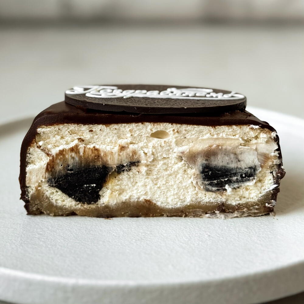 Бенто-торт брауни-карамель "Поздравляем"