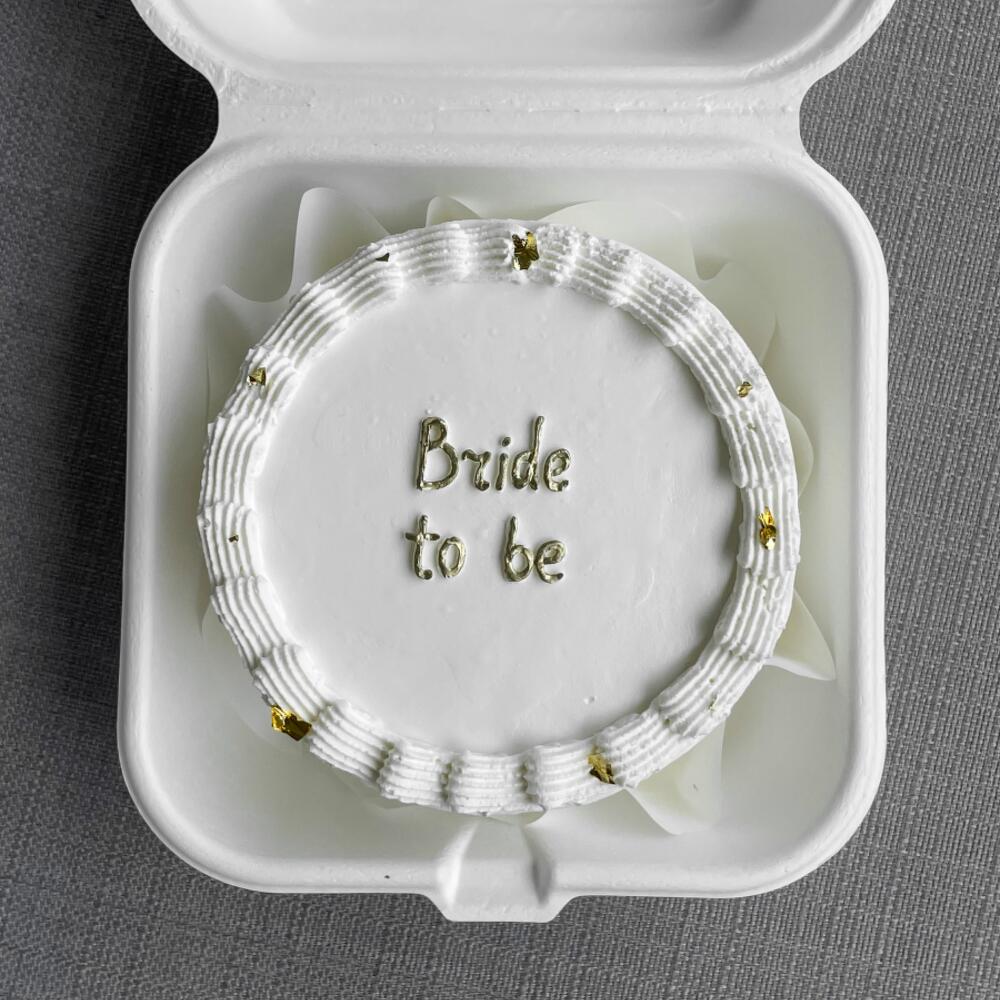 Бенто-торт «Bride to be»