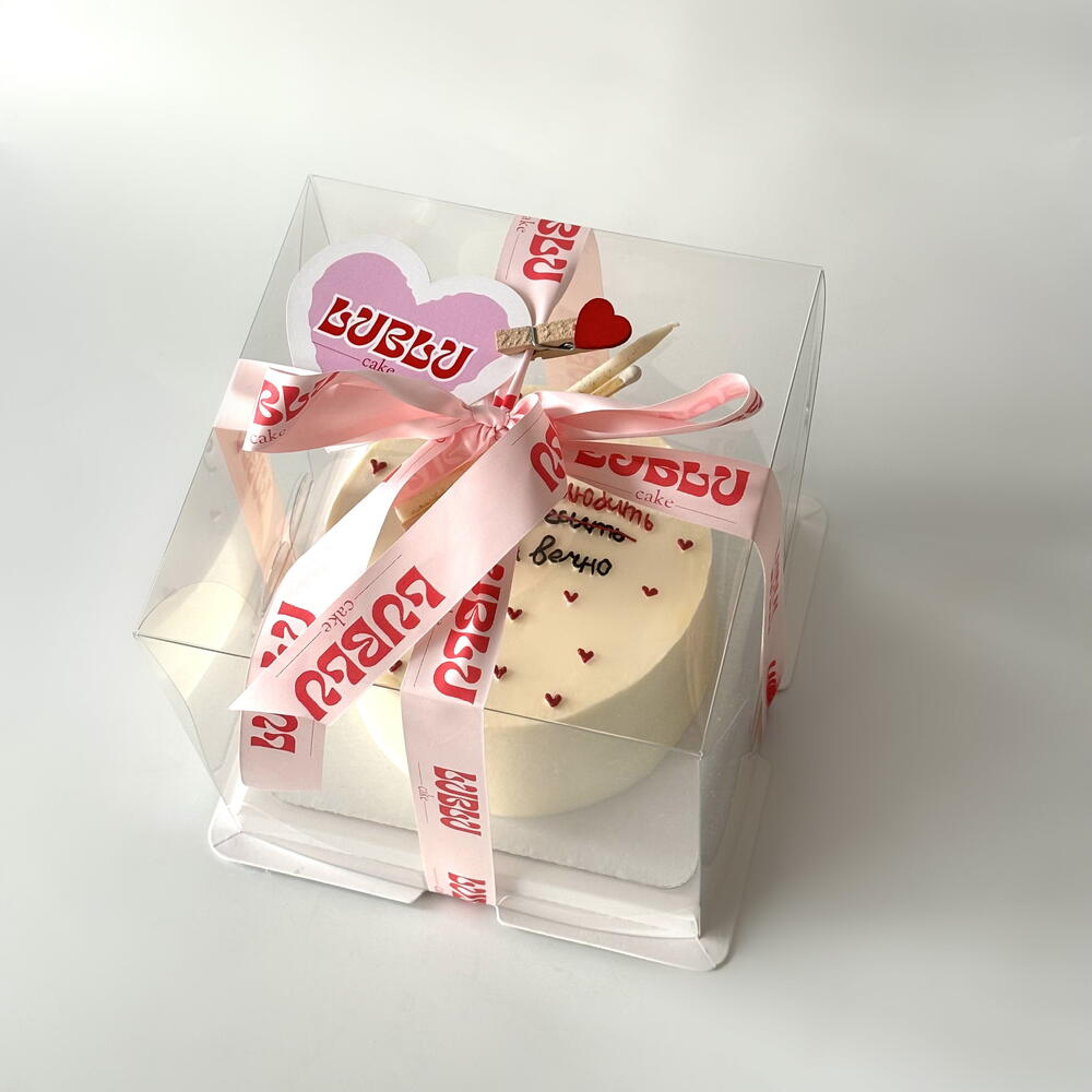 Бенто торт «буду любить вечно»