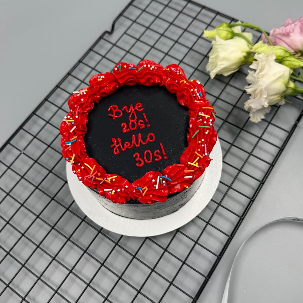 Бенто торт bye, hello