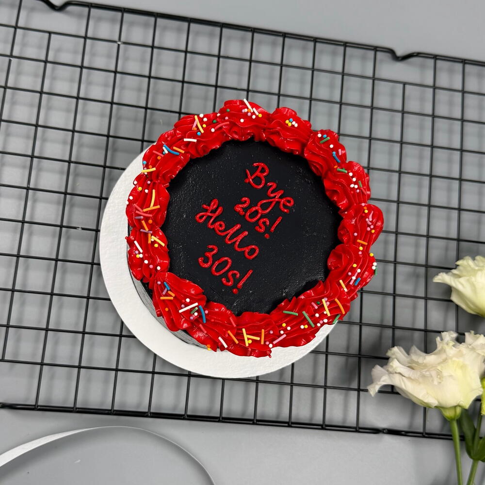 Бенто торт bye, hello