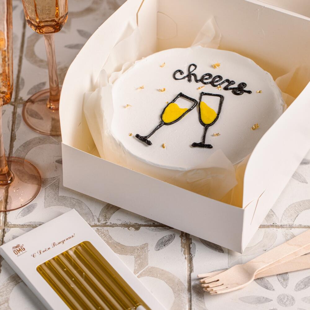 Бенто торт Cheers