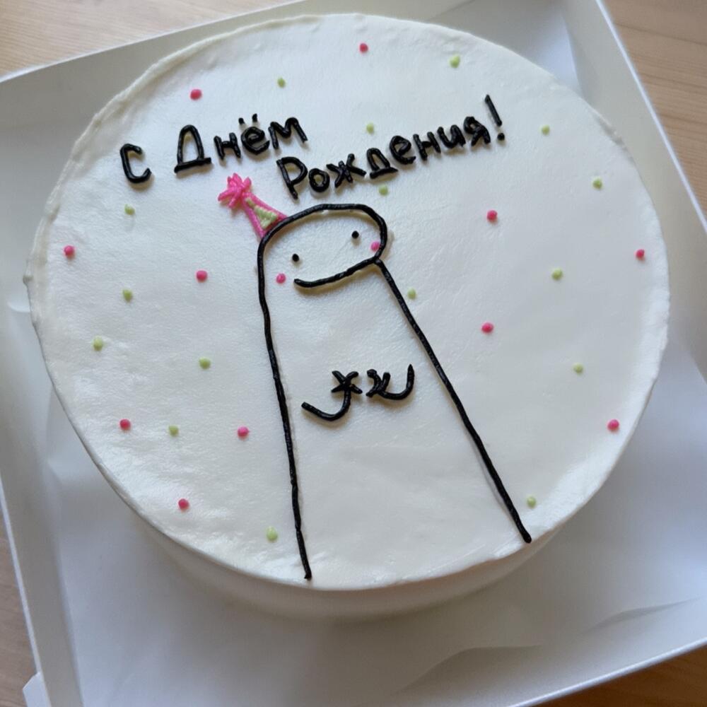 Бенто торт «человечек»