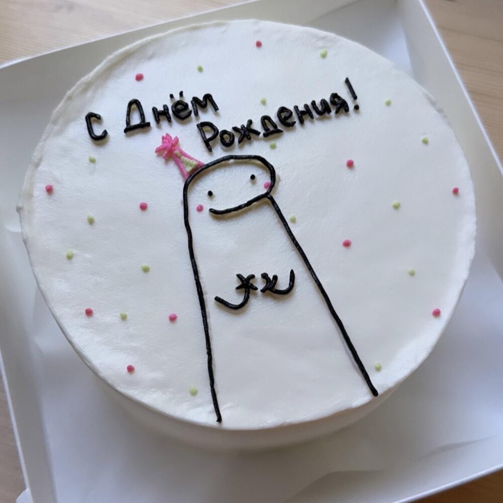 Бенто торт «человечек»