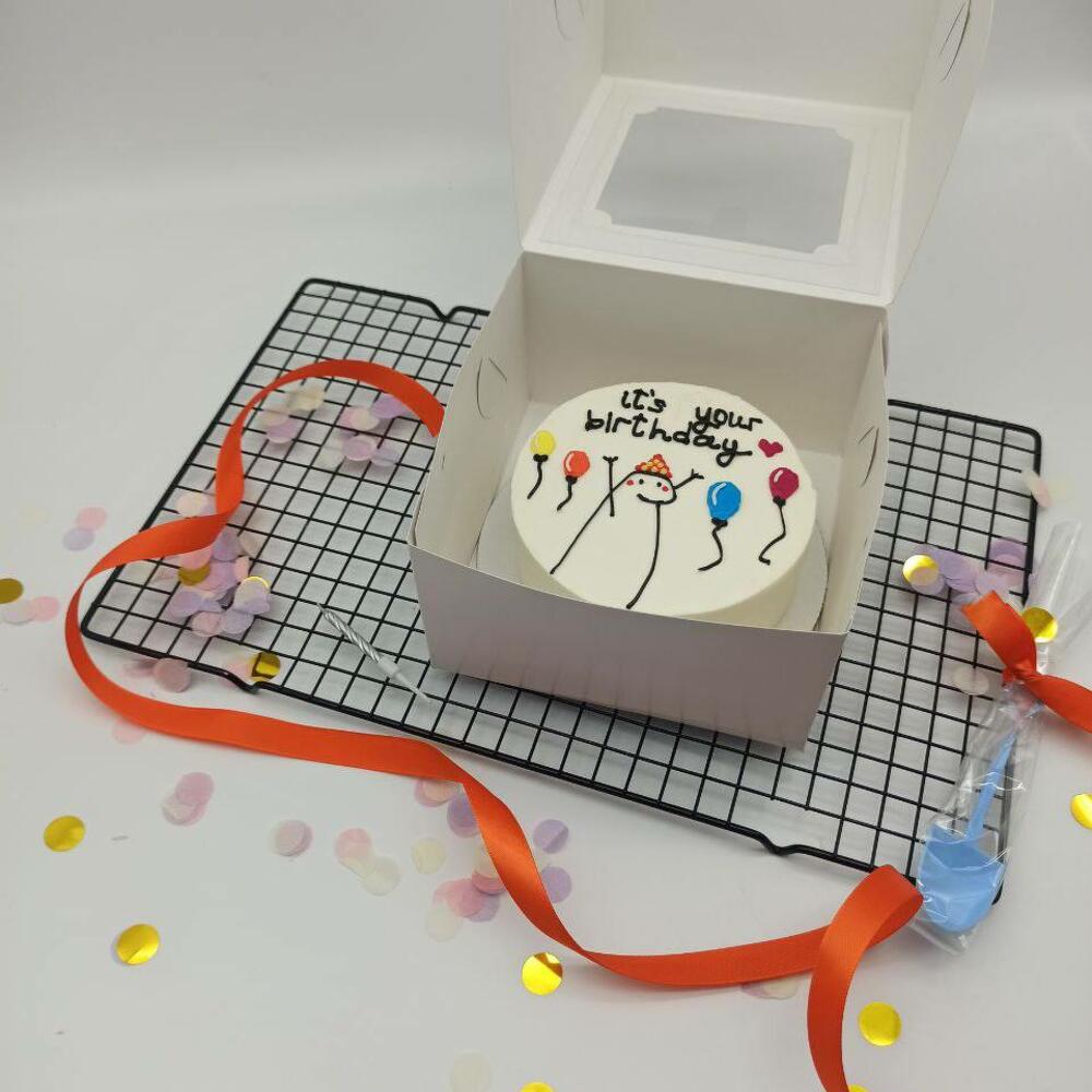 Бенто торт Человечек С Днем Рождения