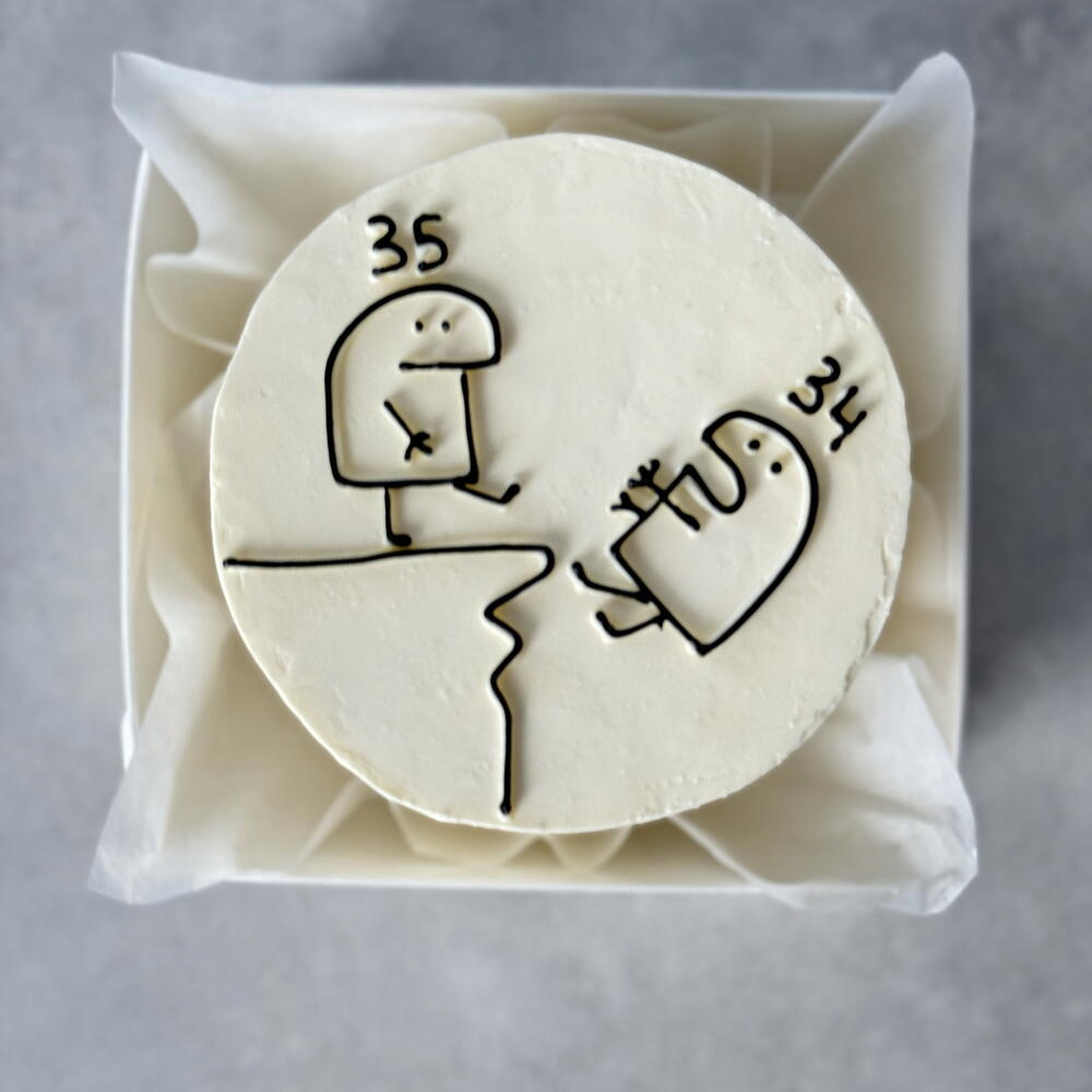 Бенто торт человечки на день рождения