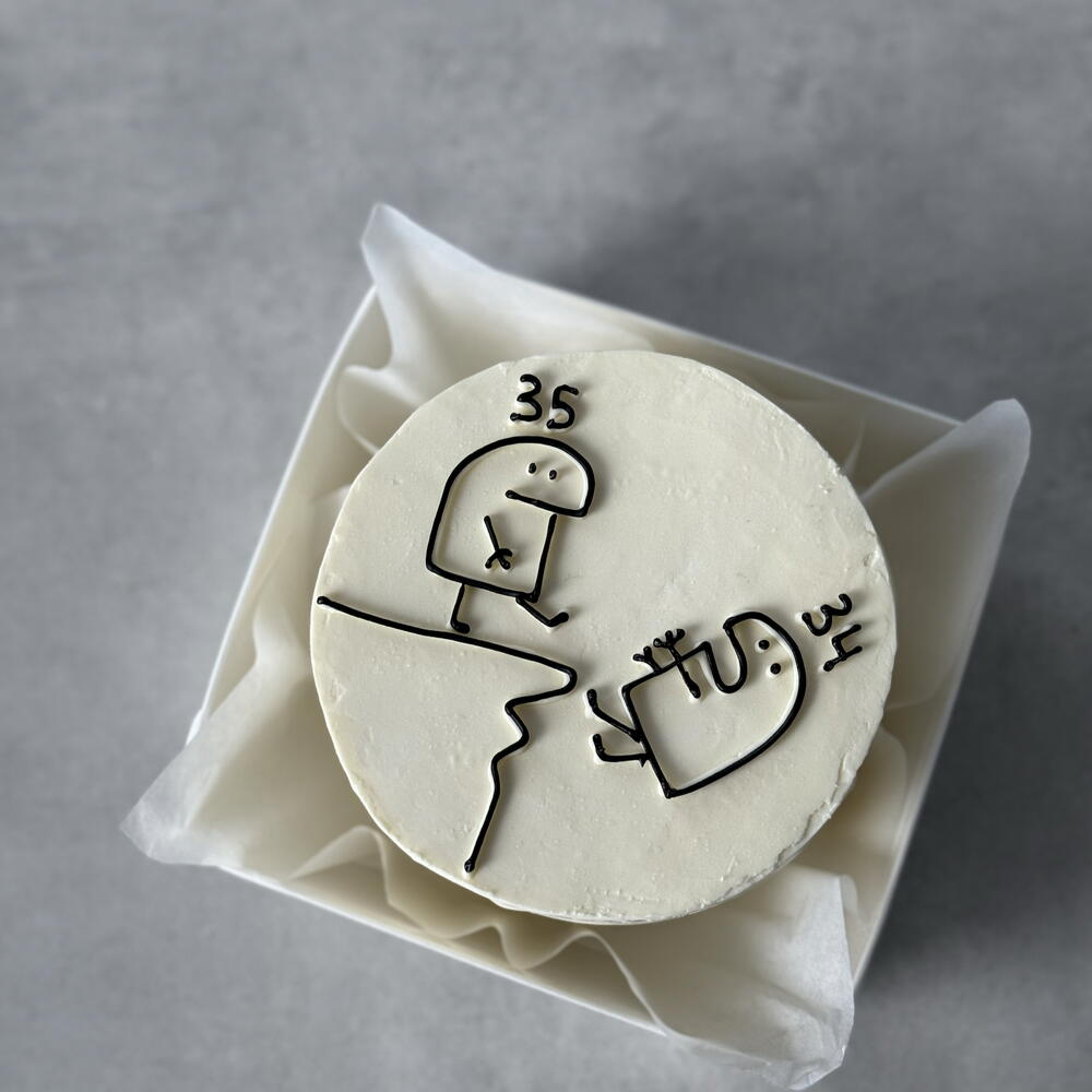 Бенто торт человечки на день рождения