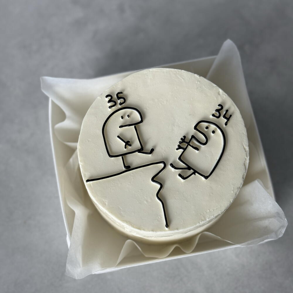 Бенто торт человечки на день рождения