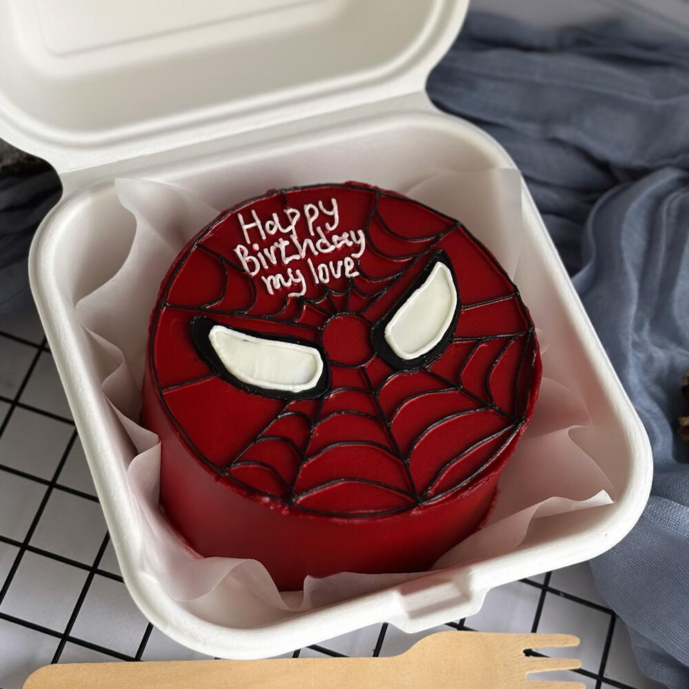 Бенто торт человек паук