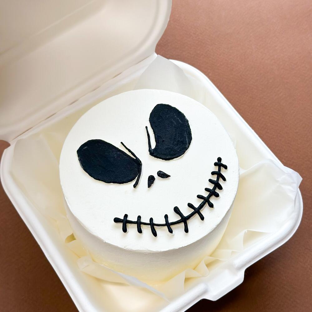 Бенто торт Череп