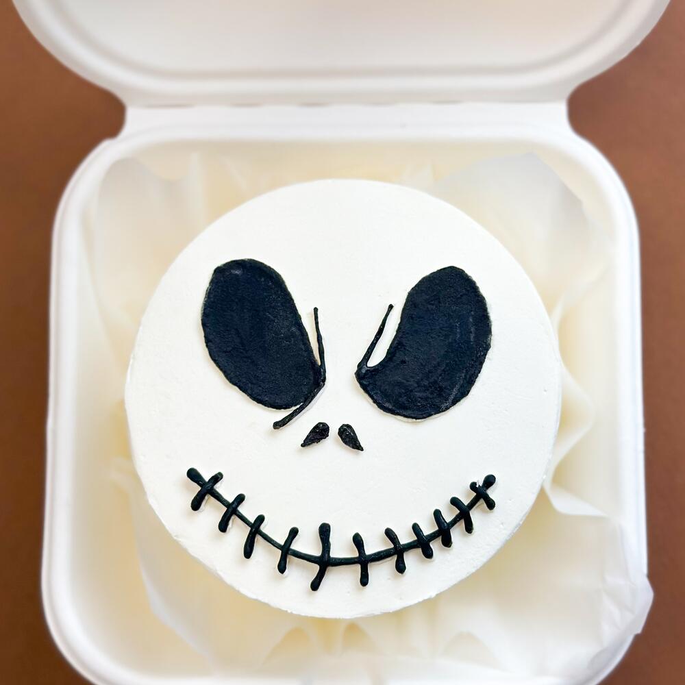 Бенто торт Череп