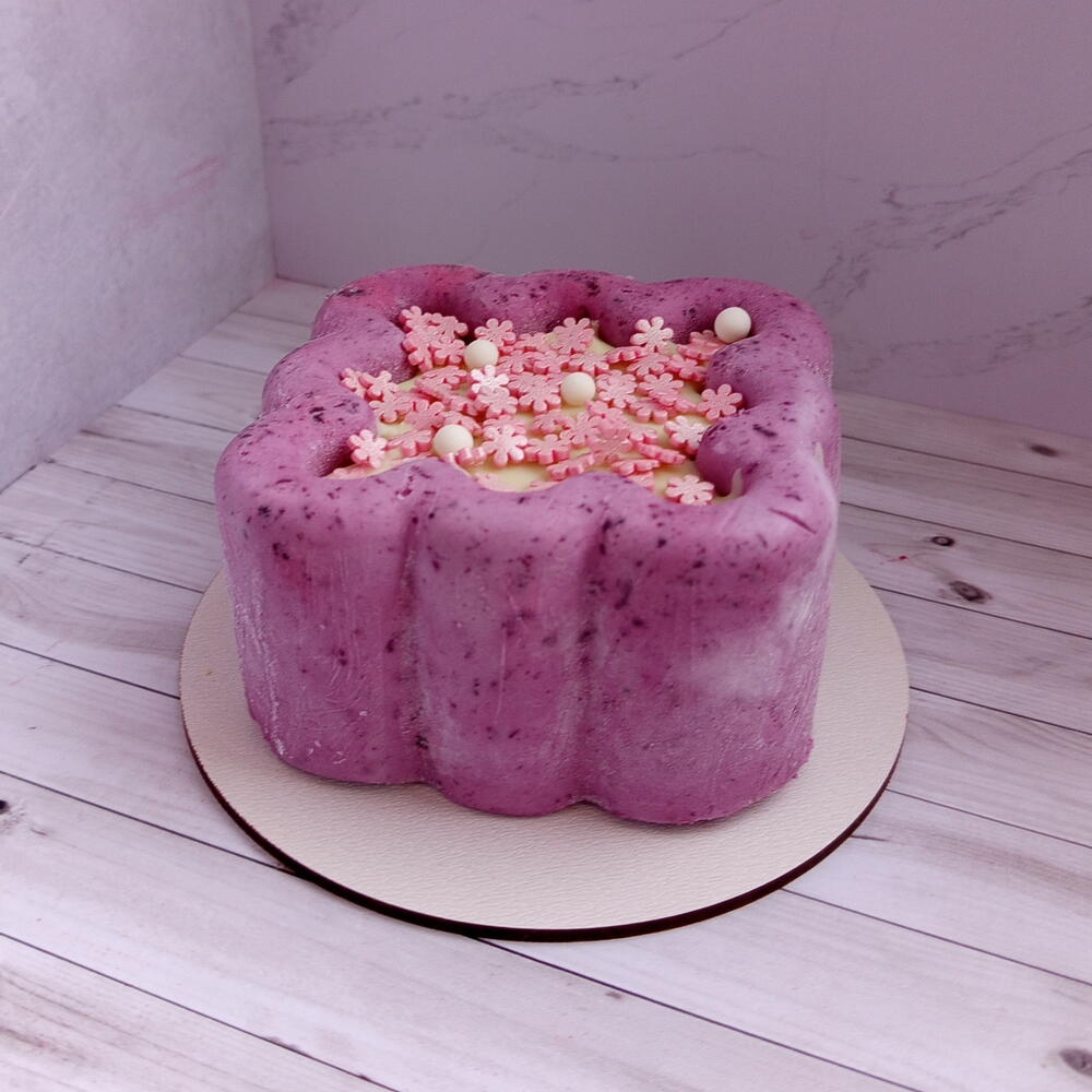 Бенто торт "Черничный мусс"