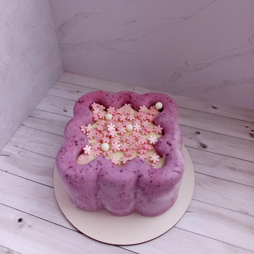 Бенто торт "Черничный мусс"