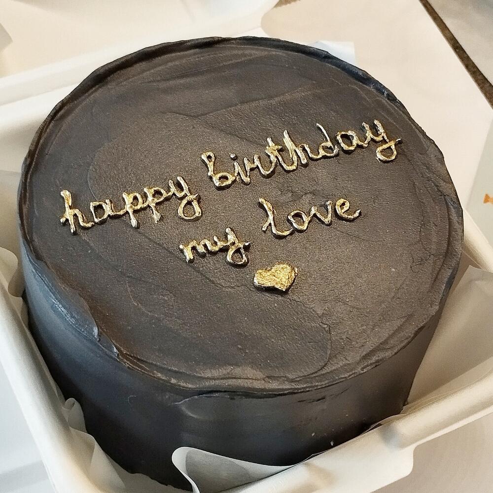 Бенто торт ,черный бенто