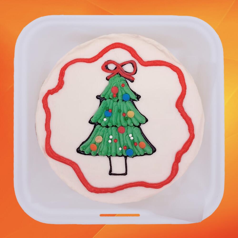 Бенто торт. Christmas tree