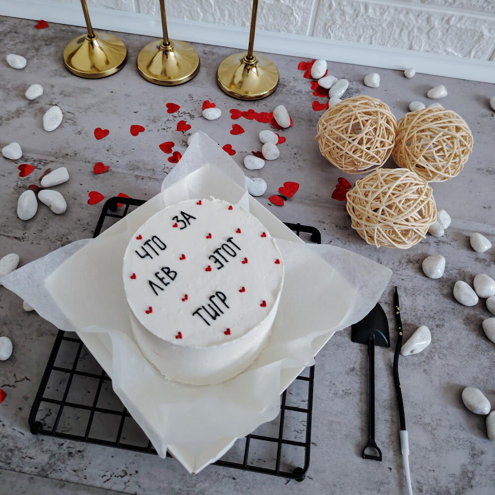 Бенто торт что за лев