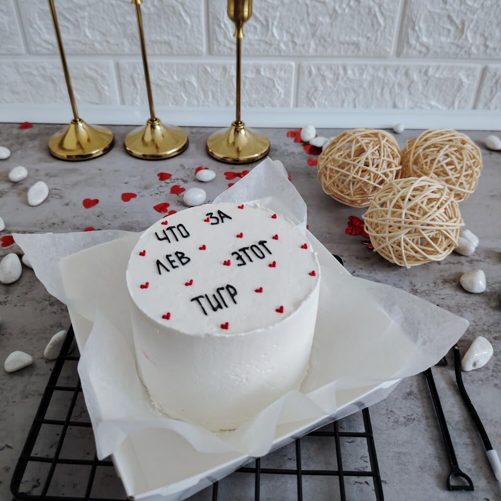 Бенто торт что за лев