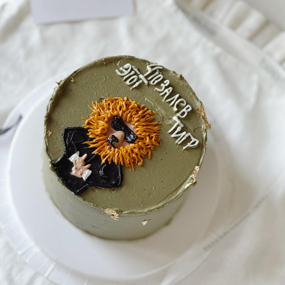 Бенто торт Что за Лев этот Тигр , для парня, мужа, брата