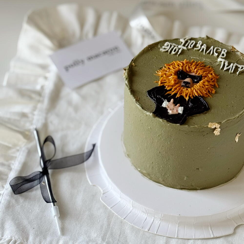 Бенто торт Что за Лев этот Тигр , для парня, мужа, брата