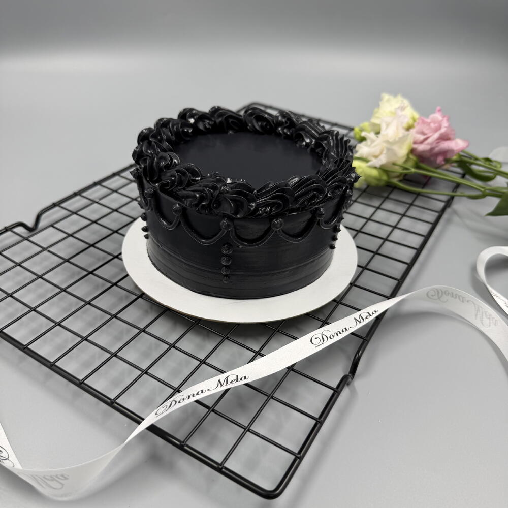 Бенто торт чёрный Ламбет