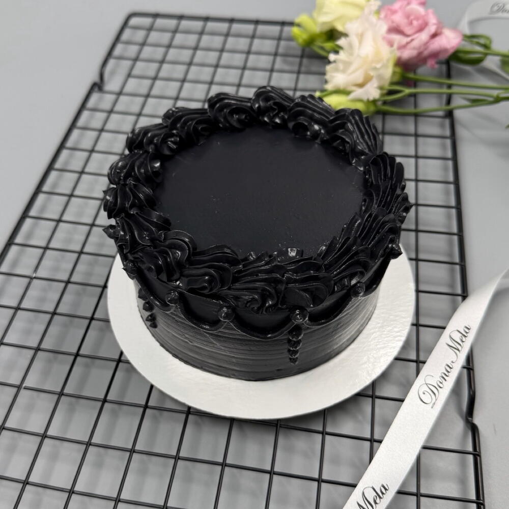 Бенто торт чёрный Ламбет