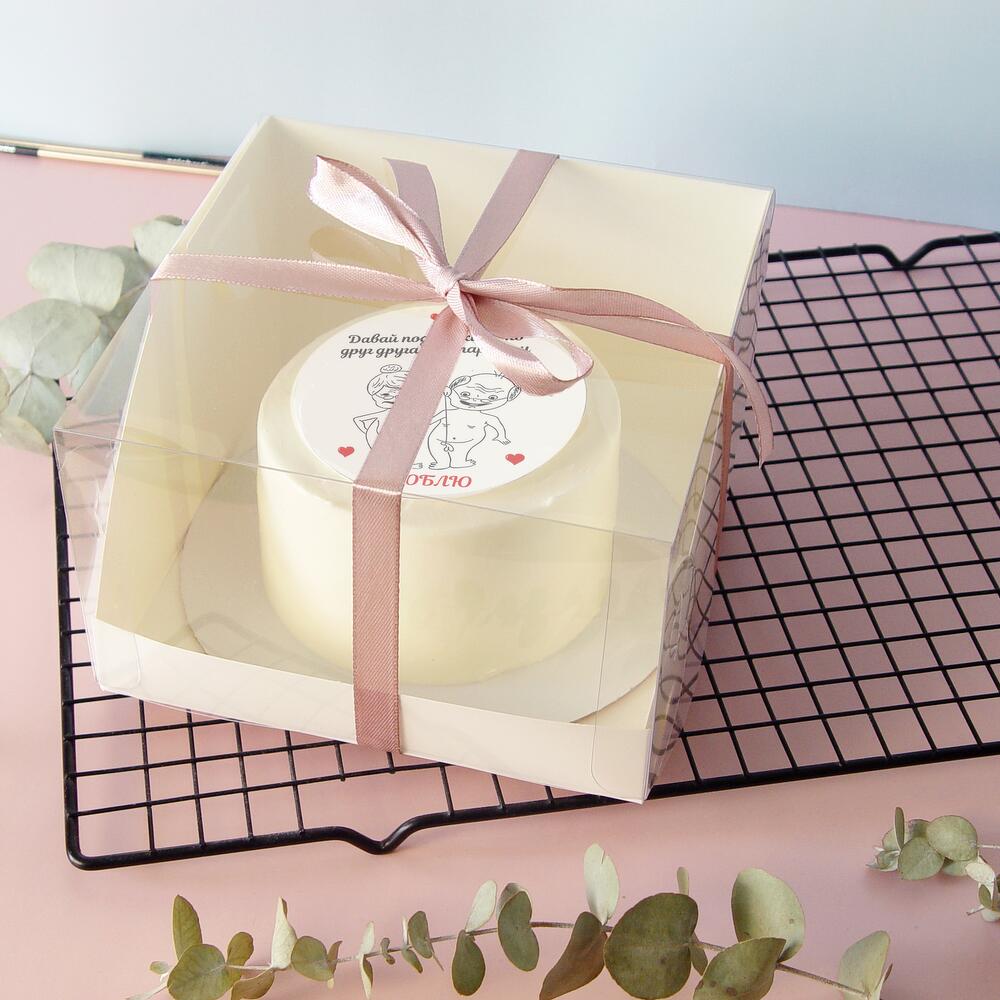 Бенто-торт Давай поддерживать друг друга в подарок девушке, любимой, парню, другу