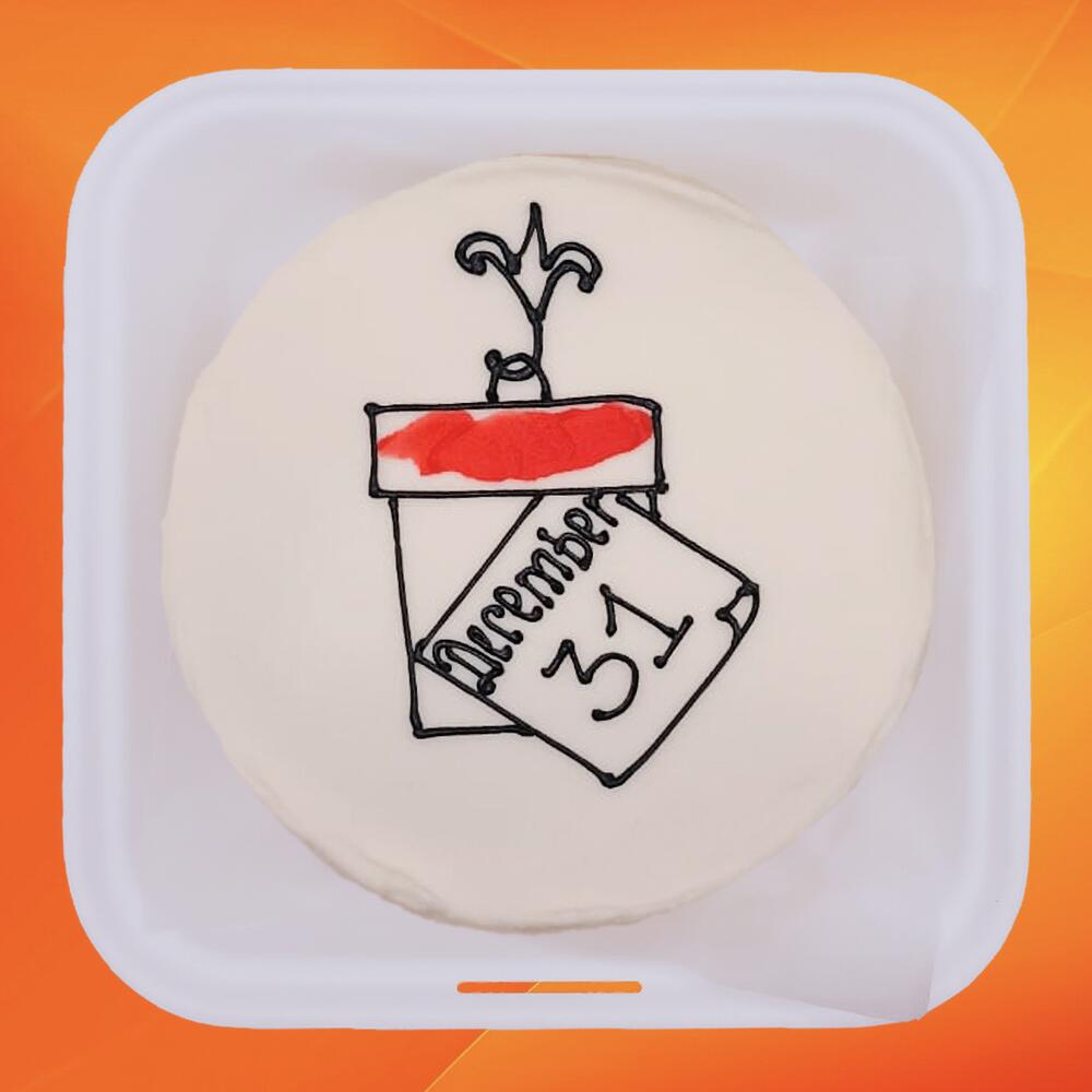 Бенто торт. December 31