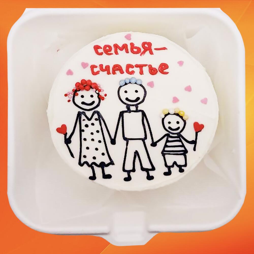 Бенто торт день Счастье семьи