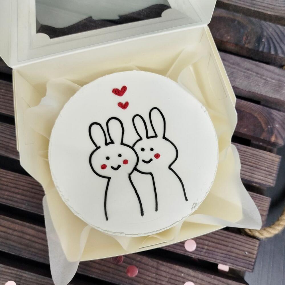 Бенто торт день влюбленных