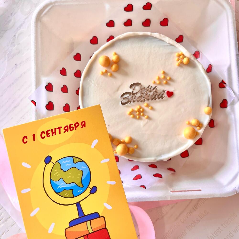 Бенто торт День знаний