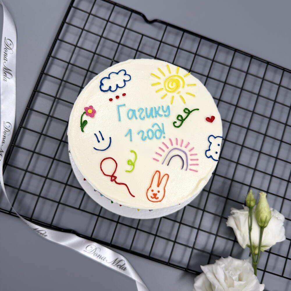 Бенто торт детский