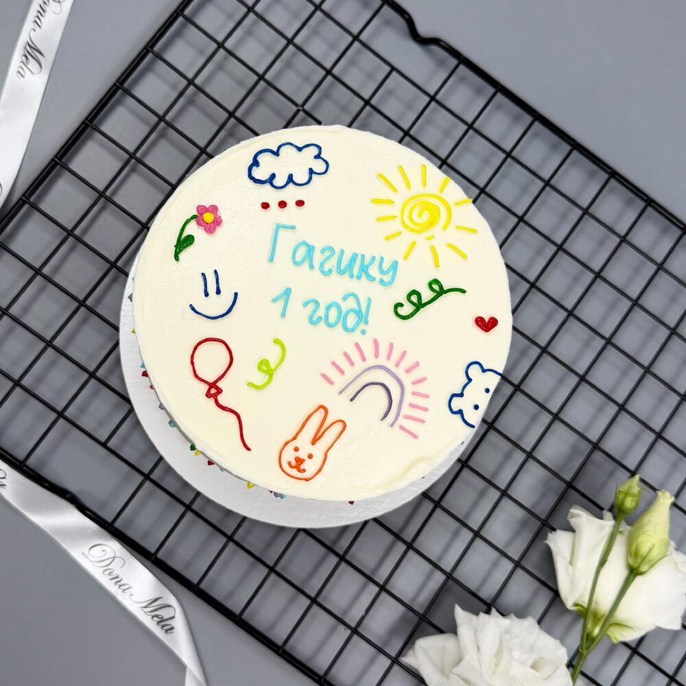 Бенто торт детский