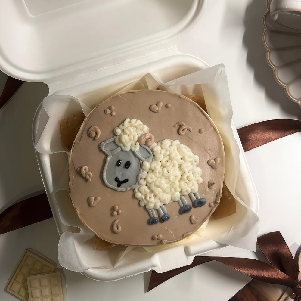 Бенто торт детский "Барашек"