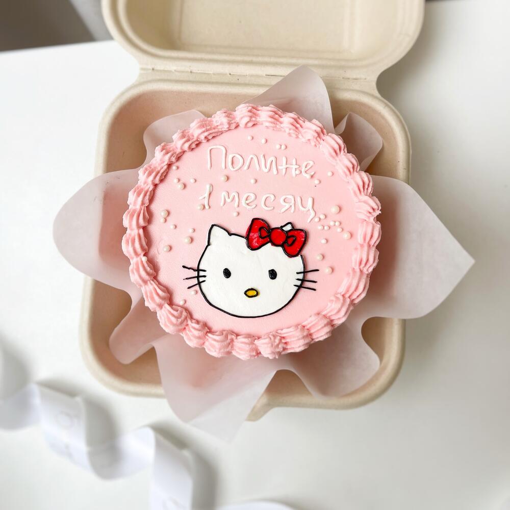 Бенто торт детский для девочки, 1 месяц, 6 месяцев