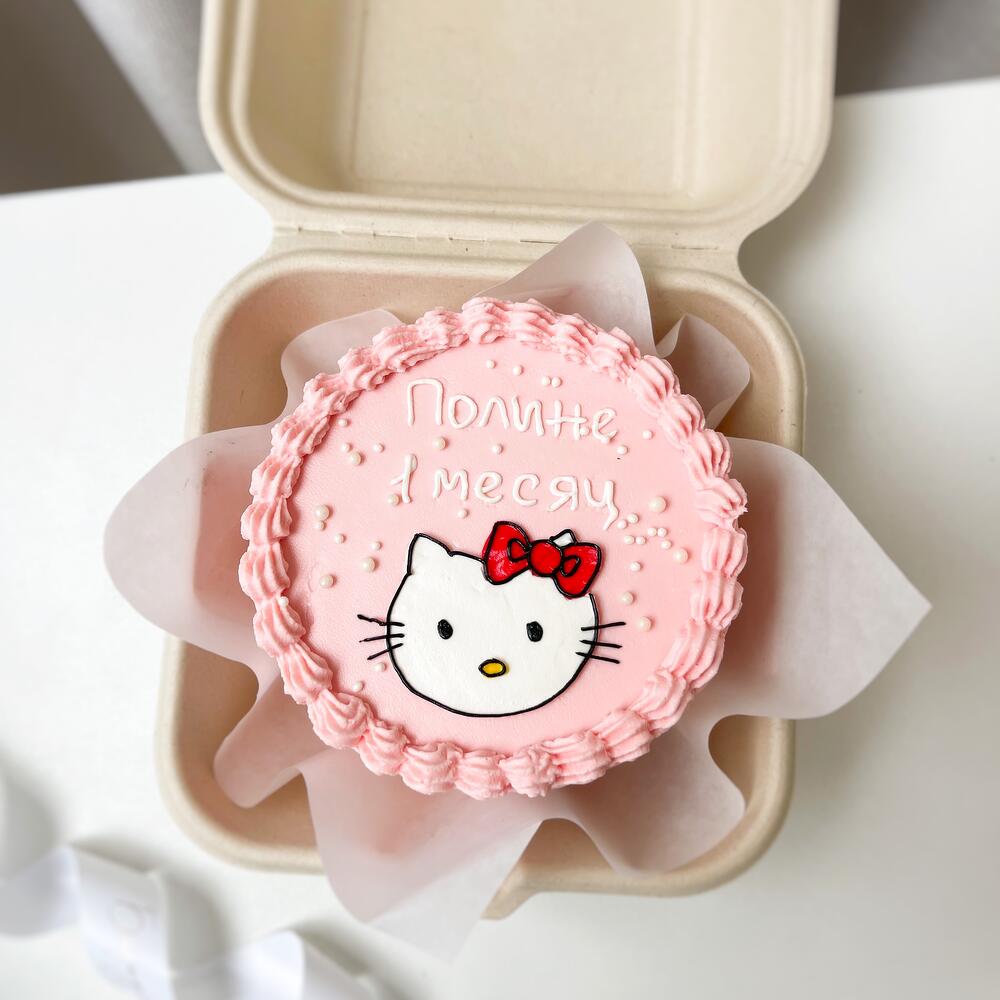 Бенто торт детский для девочки, 1 месяц, 6 месяцев