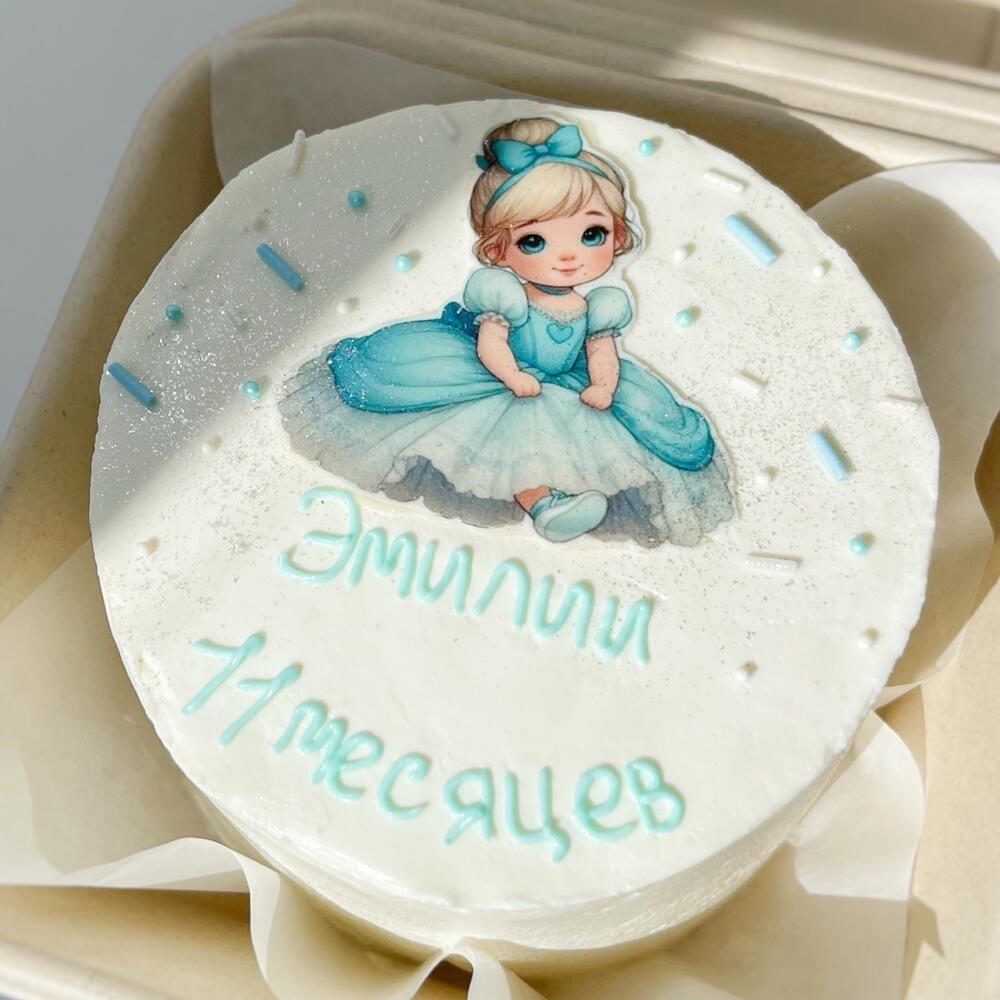 Бенто торт детский для девочки, месяца