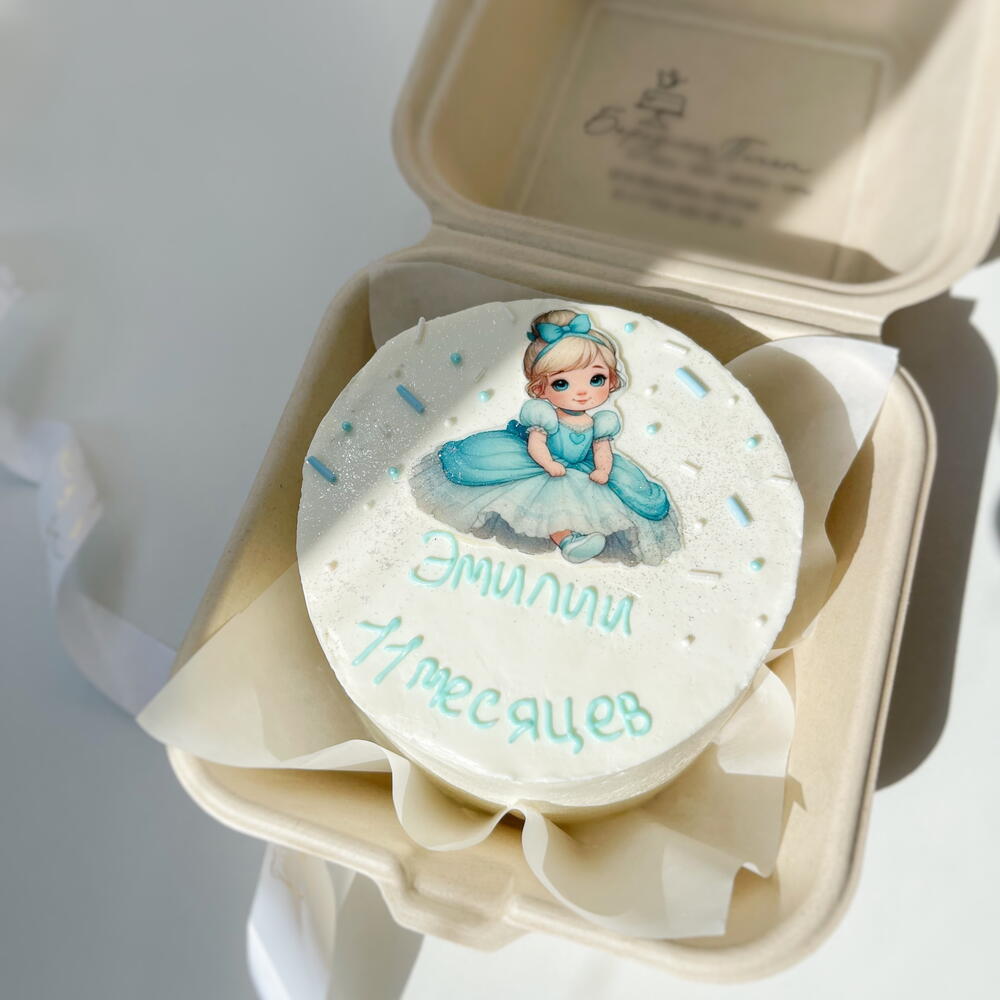 Бенто торт детский для девочки, месяца