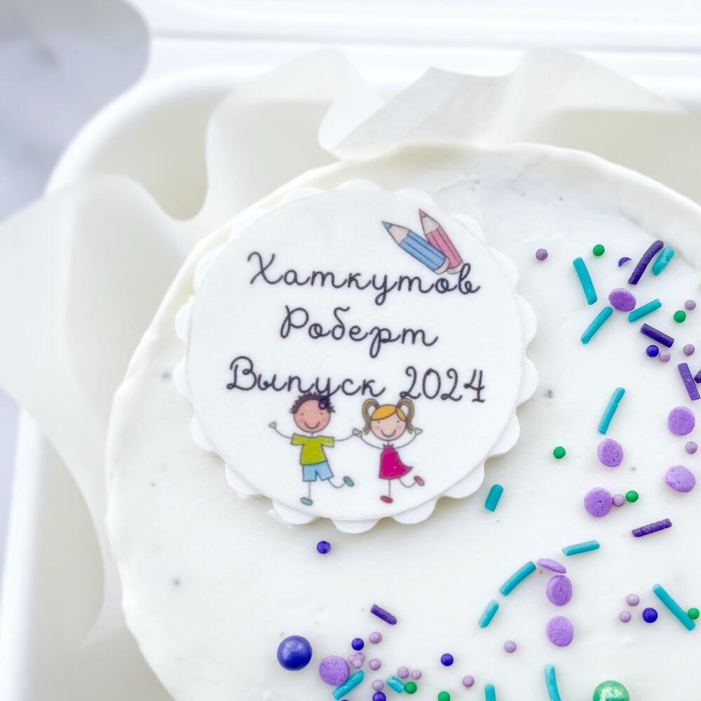 Бенто торт детский для мальчика, на выпускной в школу, в детский сад