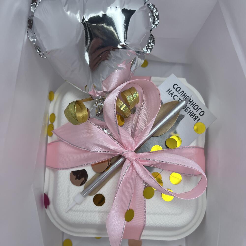 Бенто торт детский, фотопечать с любимой игрушкой