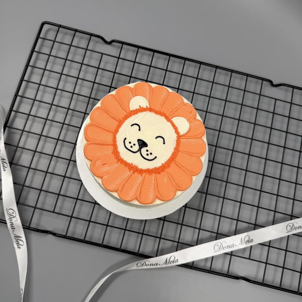 Бенто торт детский львёнок, льву