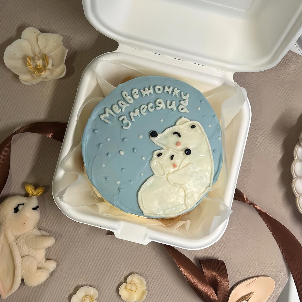 Бенто торт детский " Медвежонок"