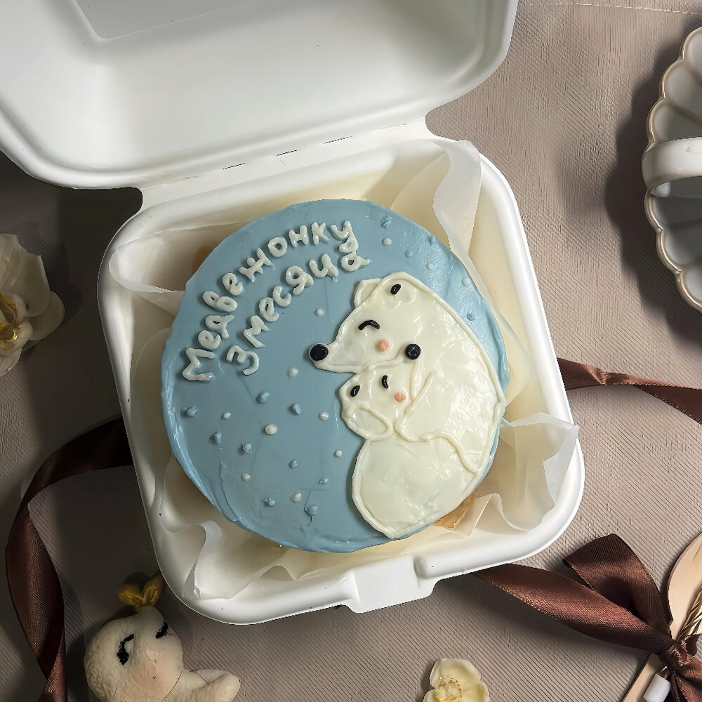 Бенто торт детский " Медвежонок"